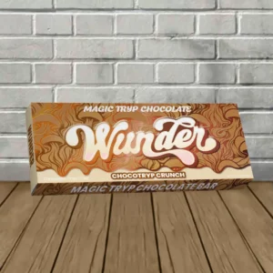 wunder magic tryp mushroom chocolate bars chocotryp crunch single bar