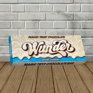 wunder magic tryp mushroom chocolate bars moon cookies single bar